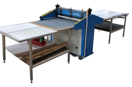 Gebrauchte Zackenschneidemaschine Polytex Typ ZPV 102